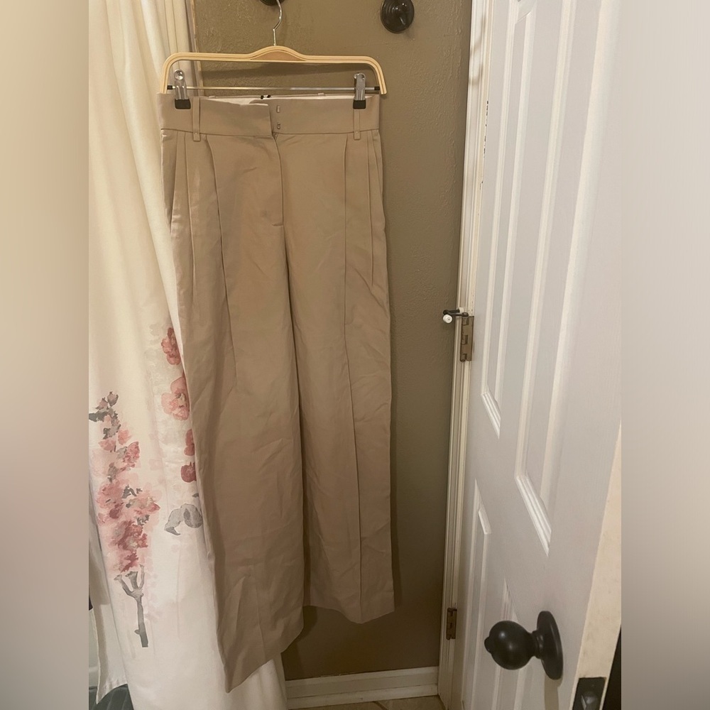 VICTORIA BECKHAM X MANGO collection Pleat straight trousers Size 4 NWT - Picture 5 of 7